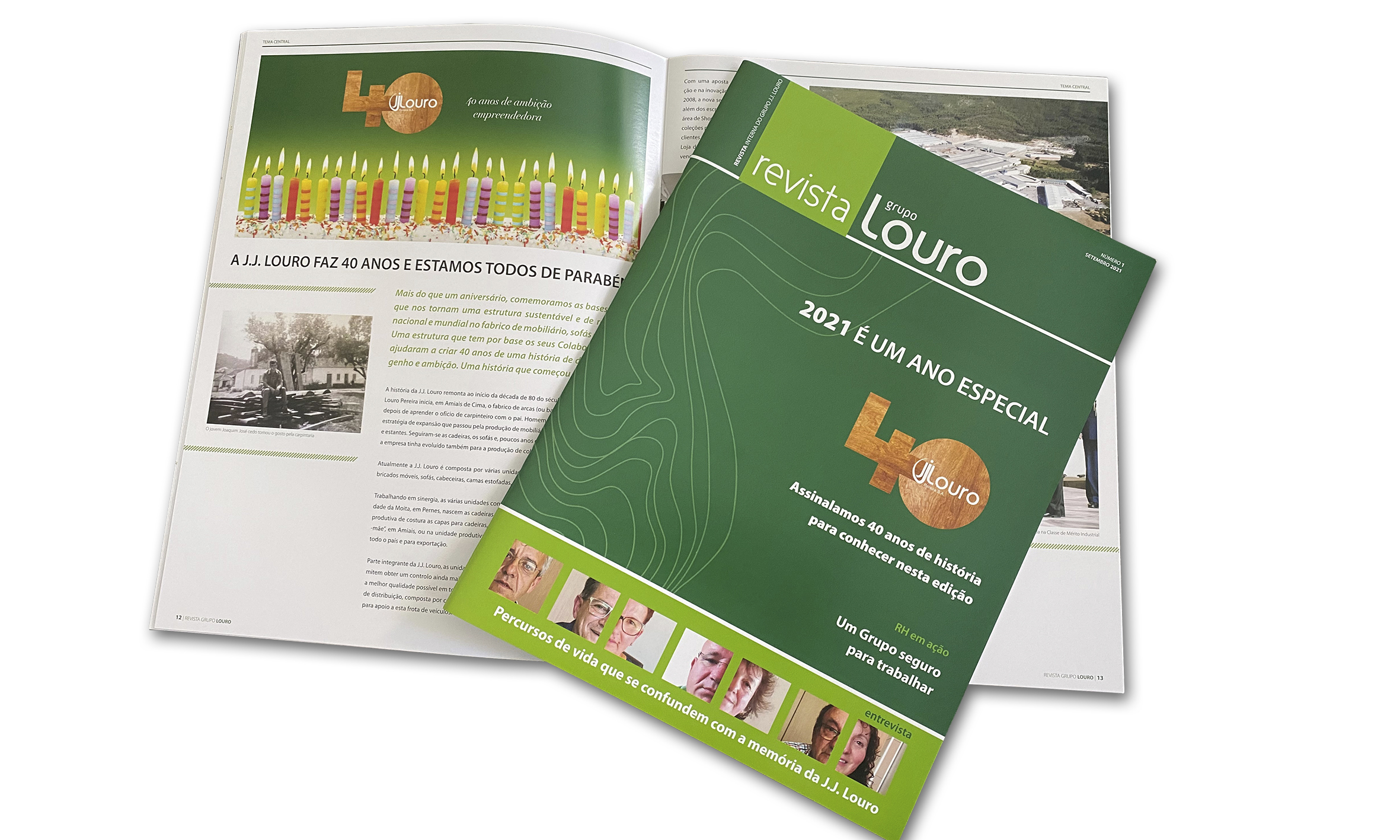 Groupe J.J. Louro lance son magazine interne