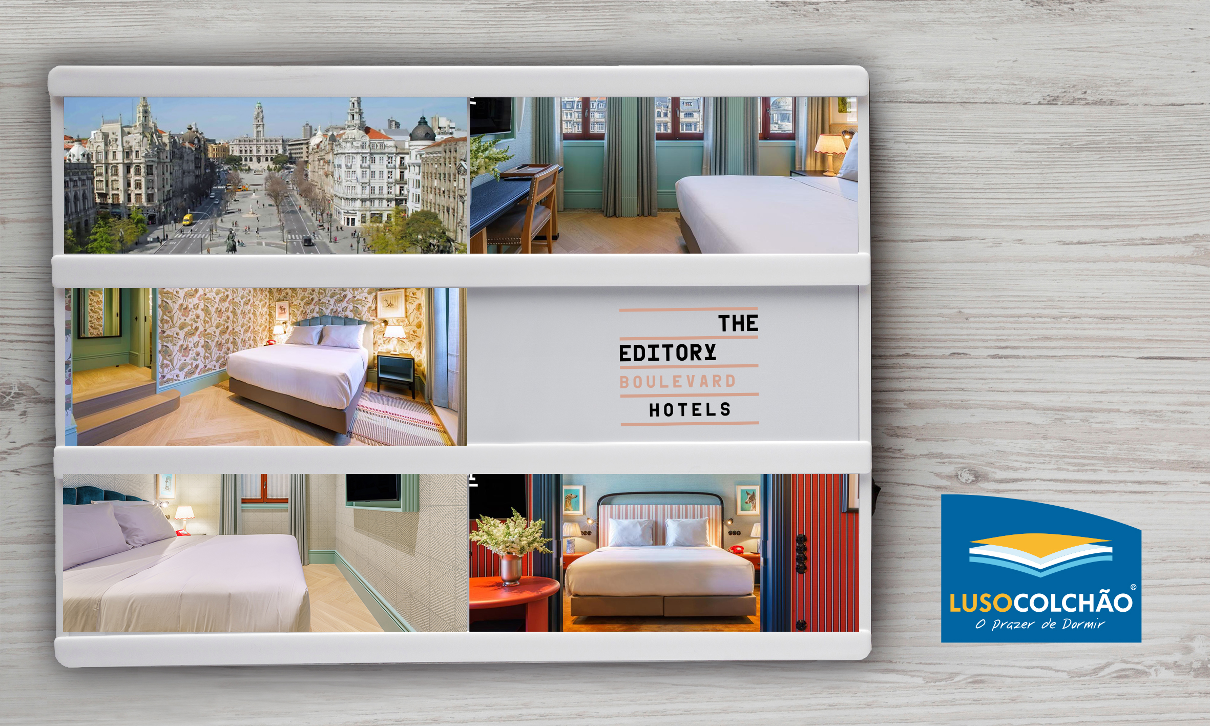 Novo hotel da Sonae no Porto equipado pela Lusocolchão