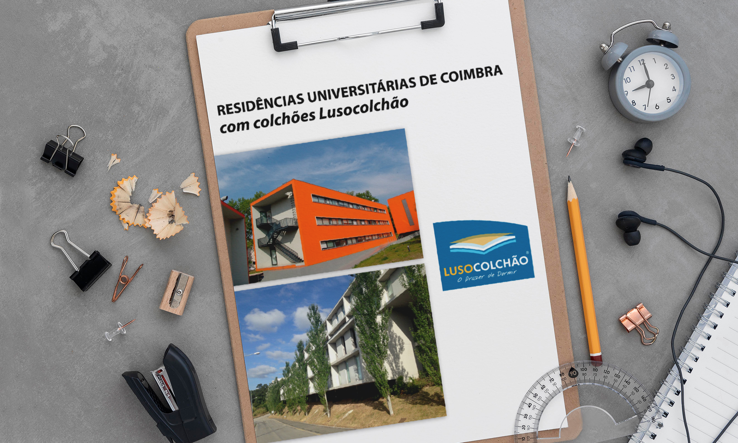 Coimbra’s University Residences have Lusocolchão mattresses