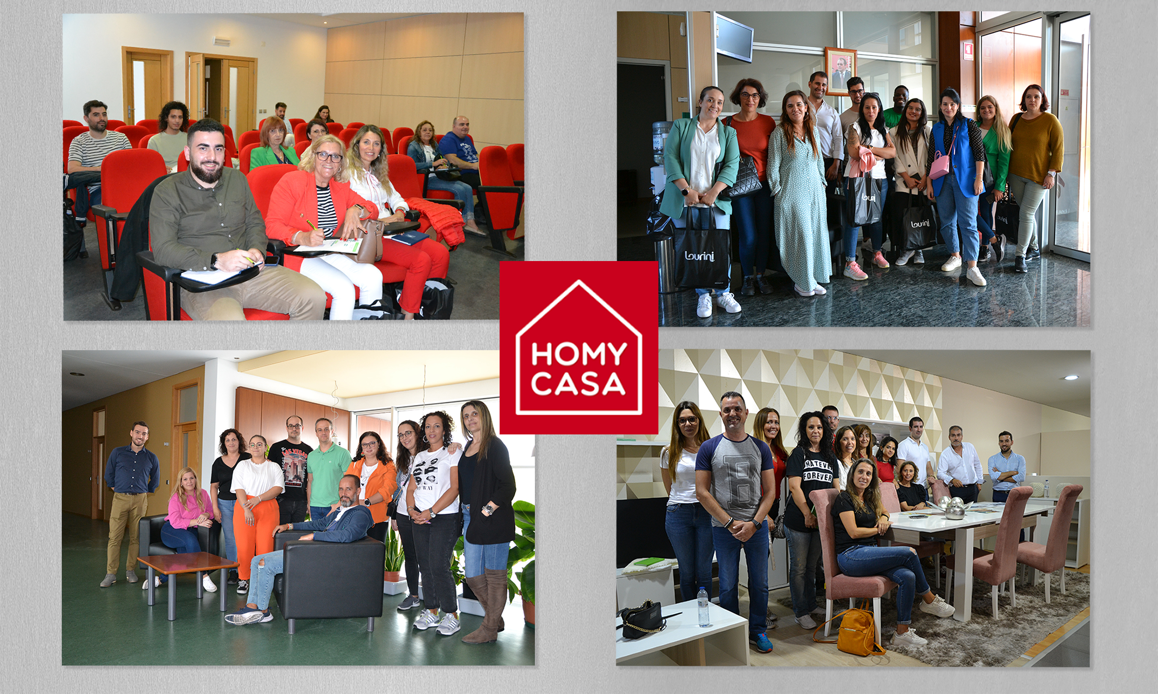 HomyCasa visita J.J. Louro e recebe formação