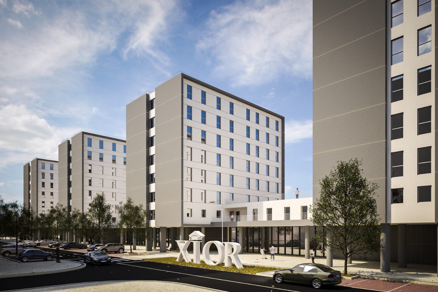 Residências Universitárias U.Hub para Xior equipadas pelo Grupo Louro