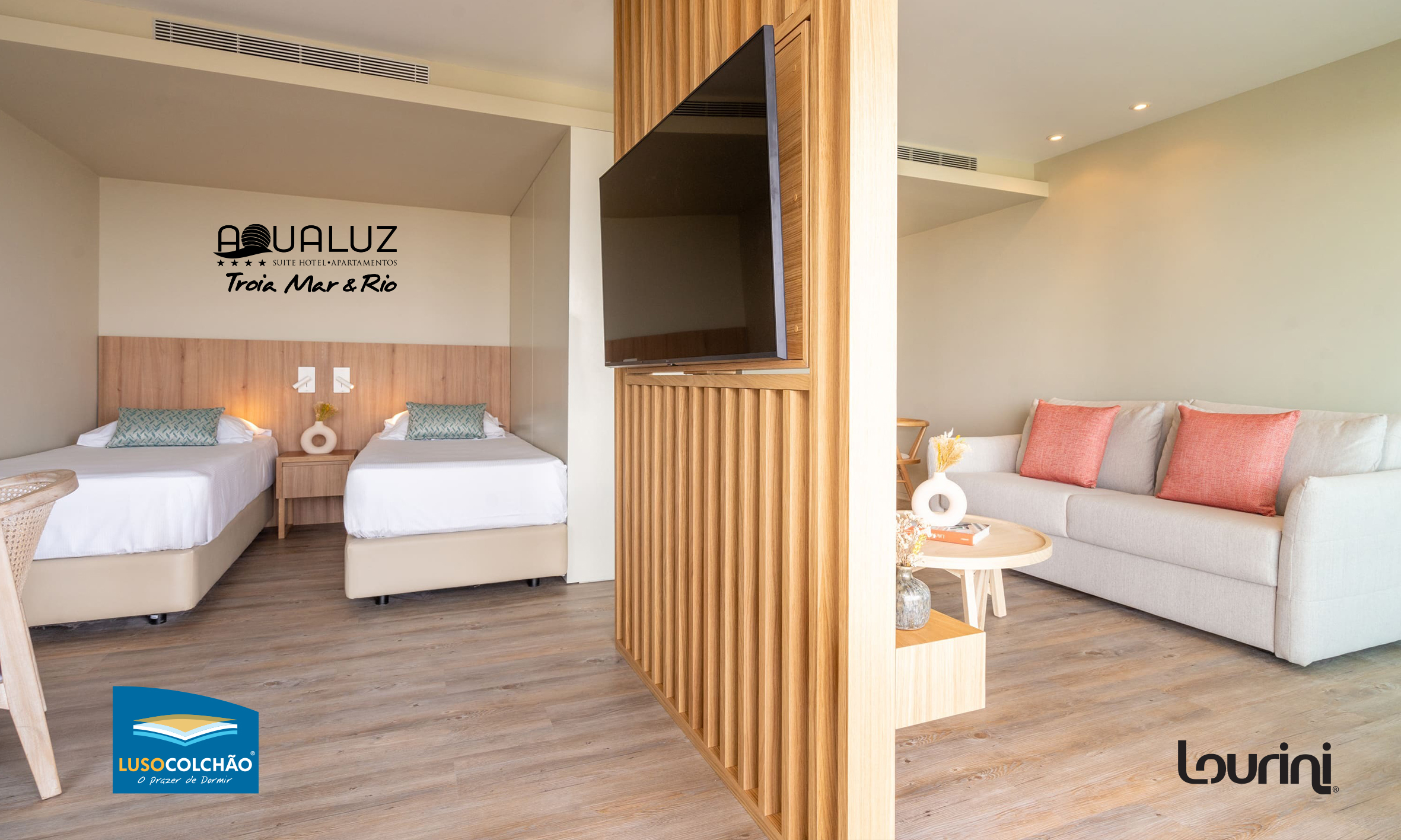 Aqualuz Troia Mar renovado com soluções de descanso J.J. Louro