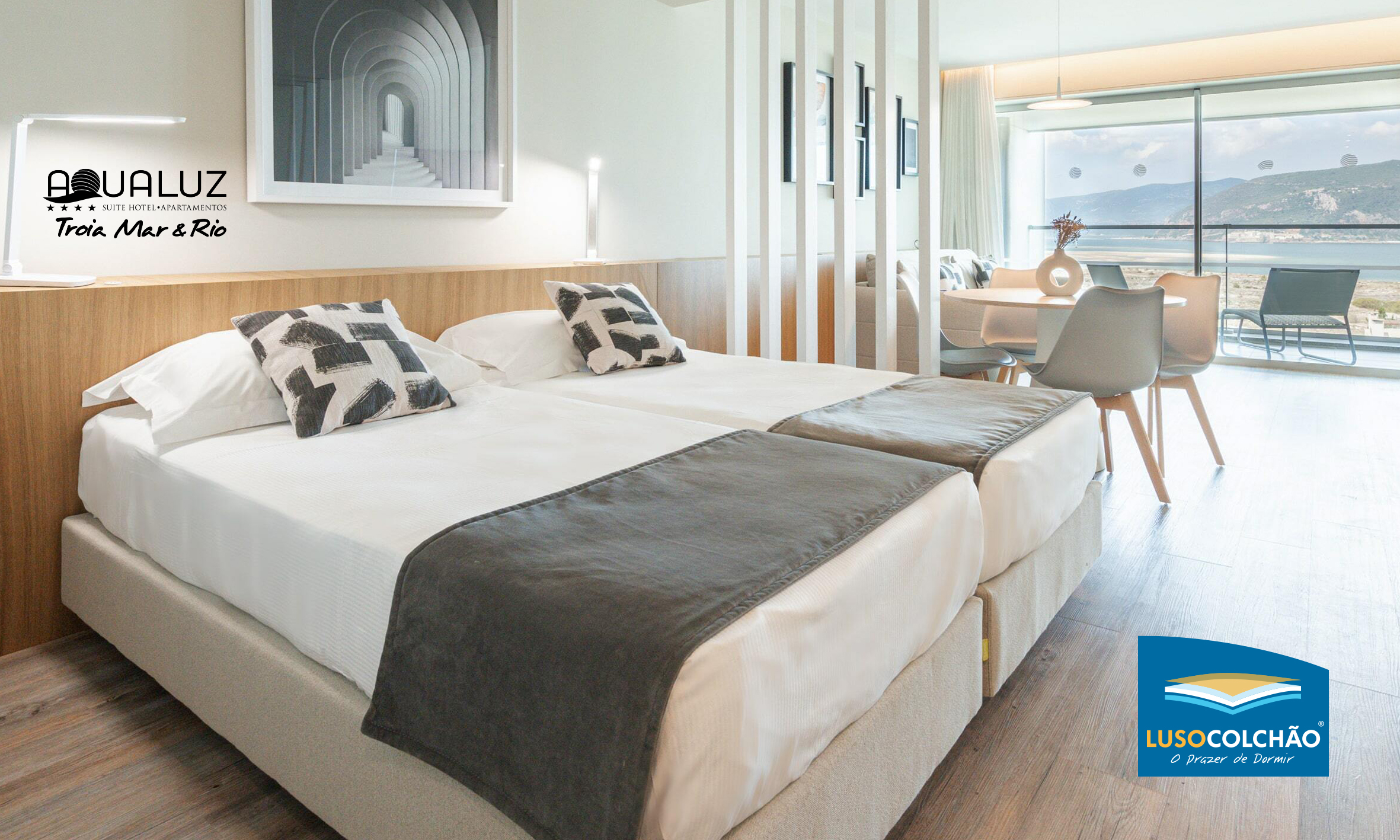 Aqualuz Troia Mar renovado com soluções de descanso J.J. Louro