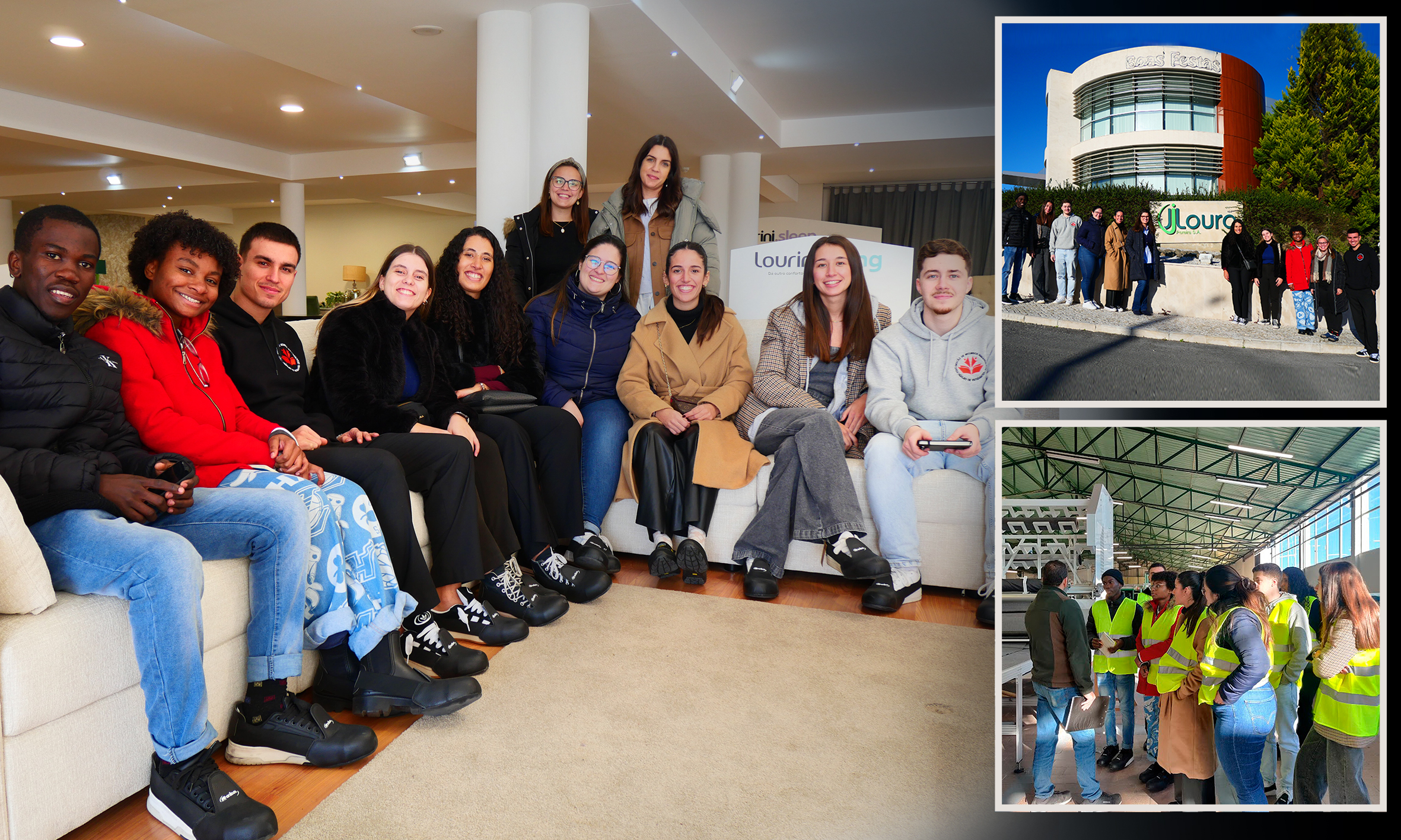 Étudiants en RH de l&rsquo;Université européenne visitent groupe J.J. Louro