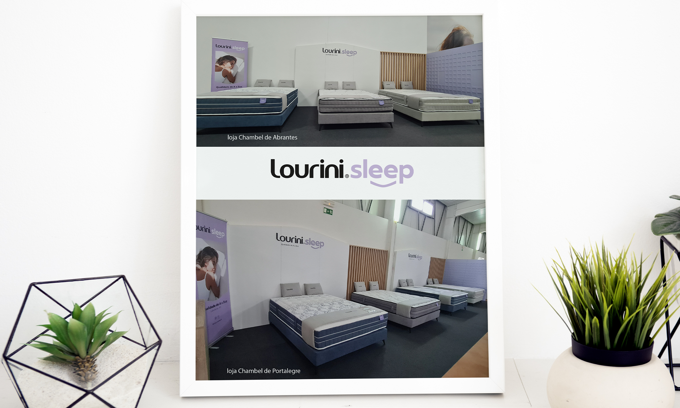 Lourini® sleep expõe soluções de descanso nas lojas Chambel de Abrantes e Portalegre