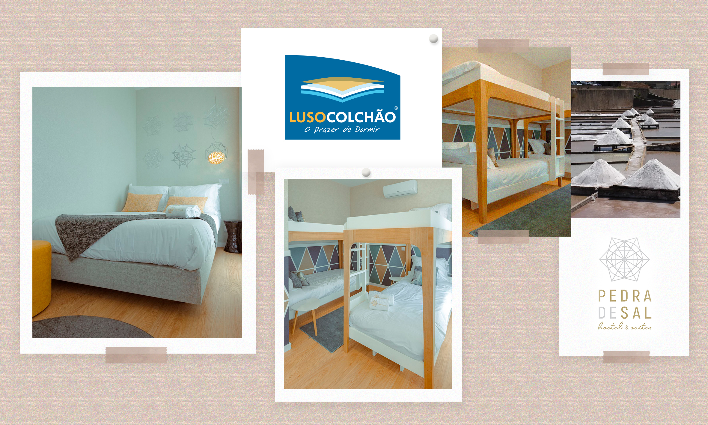 Pedra de Sal Hostel & Suites com soluções de descanso Lusocolchão