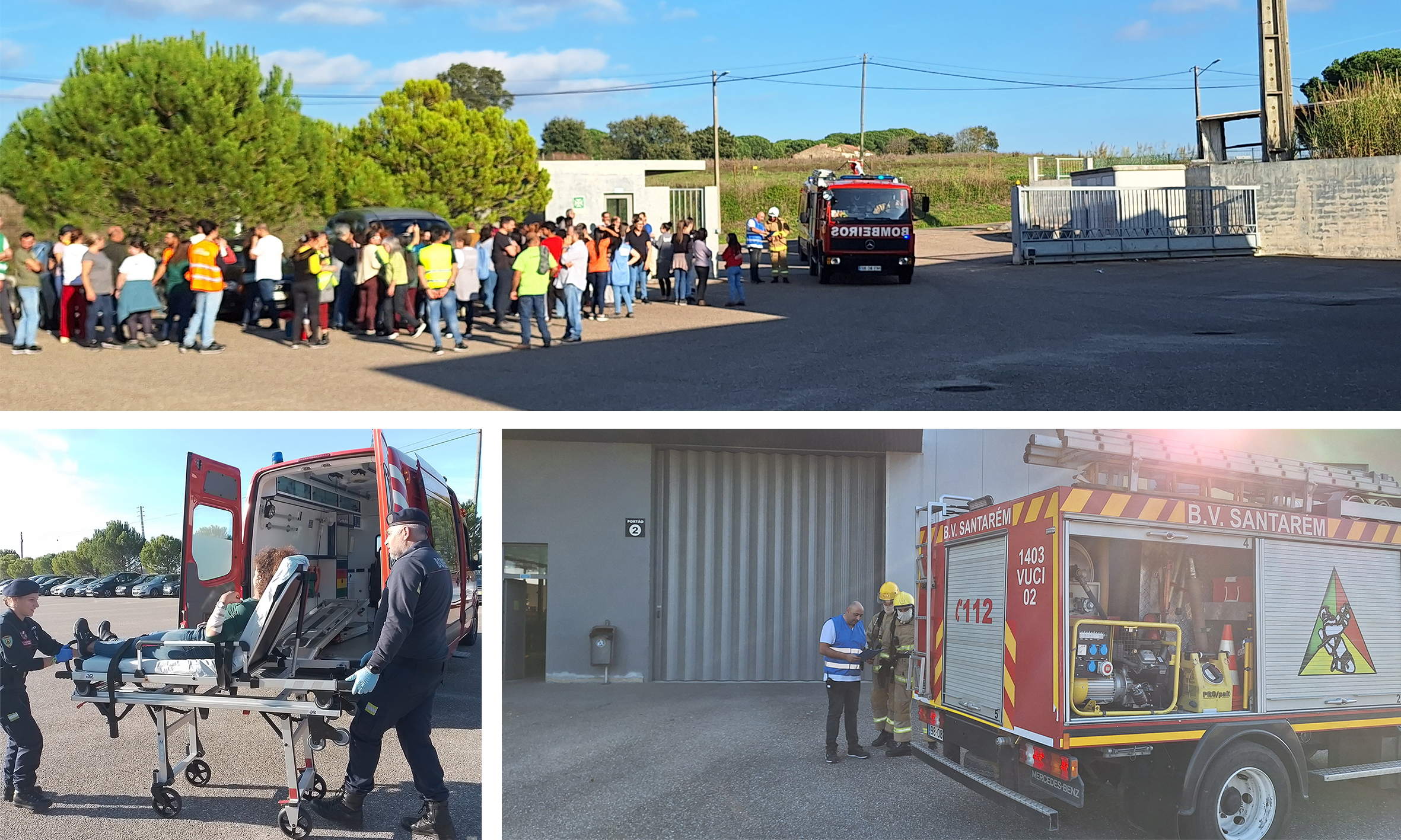 Simulacro na unidade J.J. Louro de Sofás avalia eficácia do plano de emergência