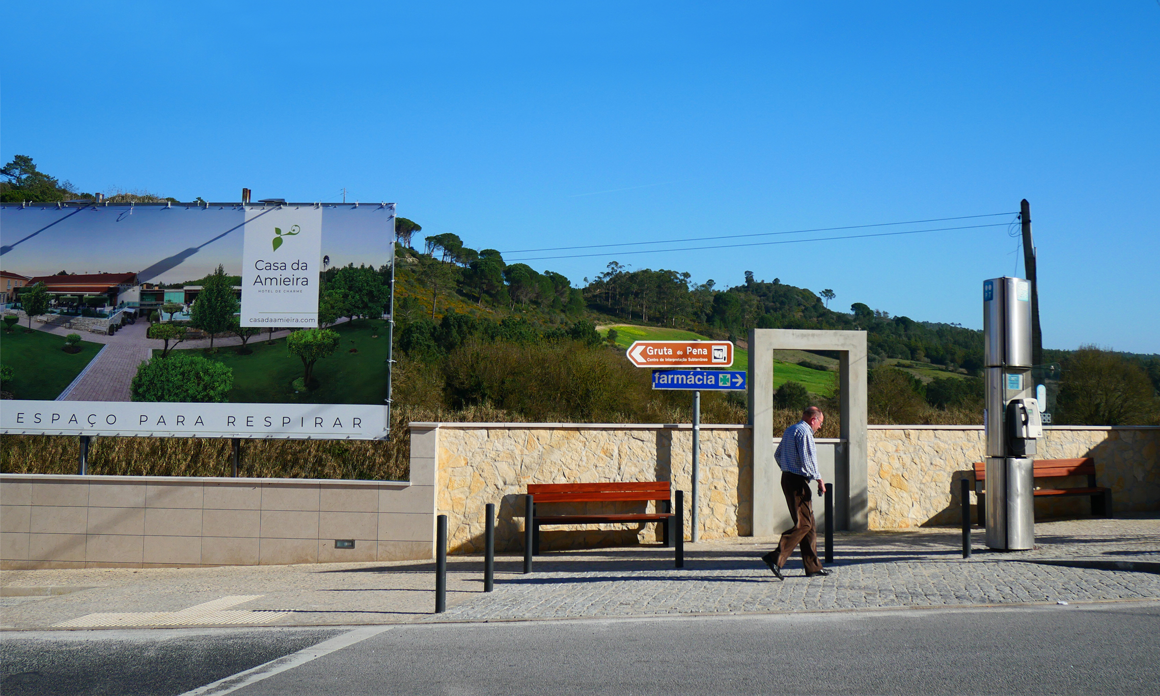 Miraterra rénove murs de Praça Central et Conseil paroissial d&rsquo;Alcanede
