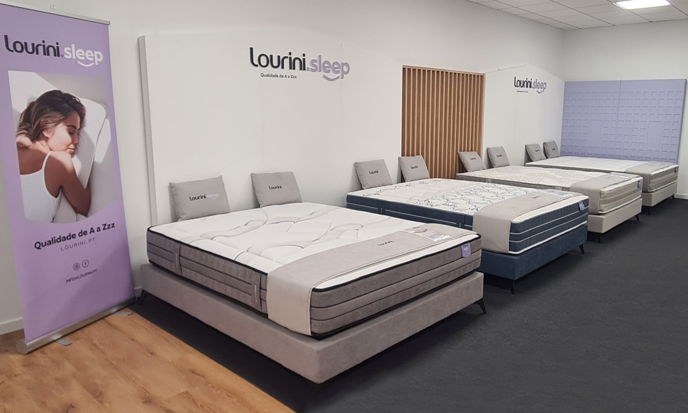 Lourini® sleep agora também na loja Maria Fernanda Decoração